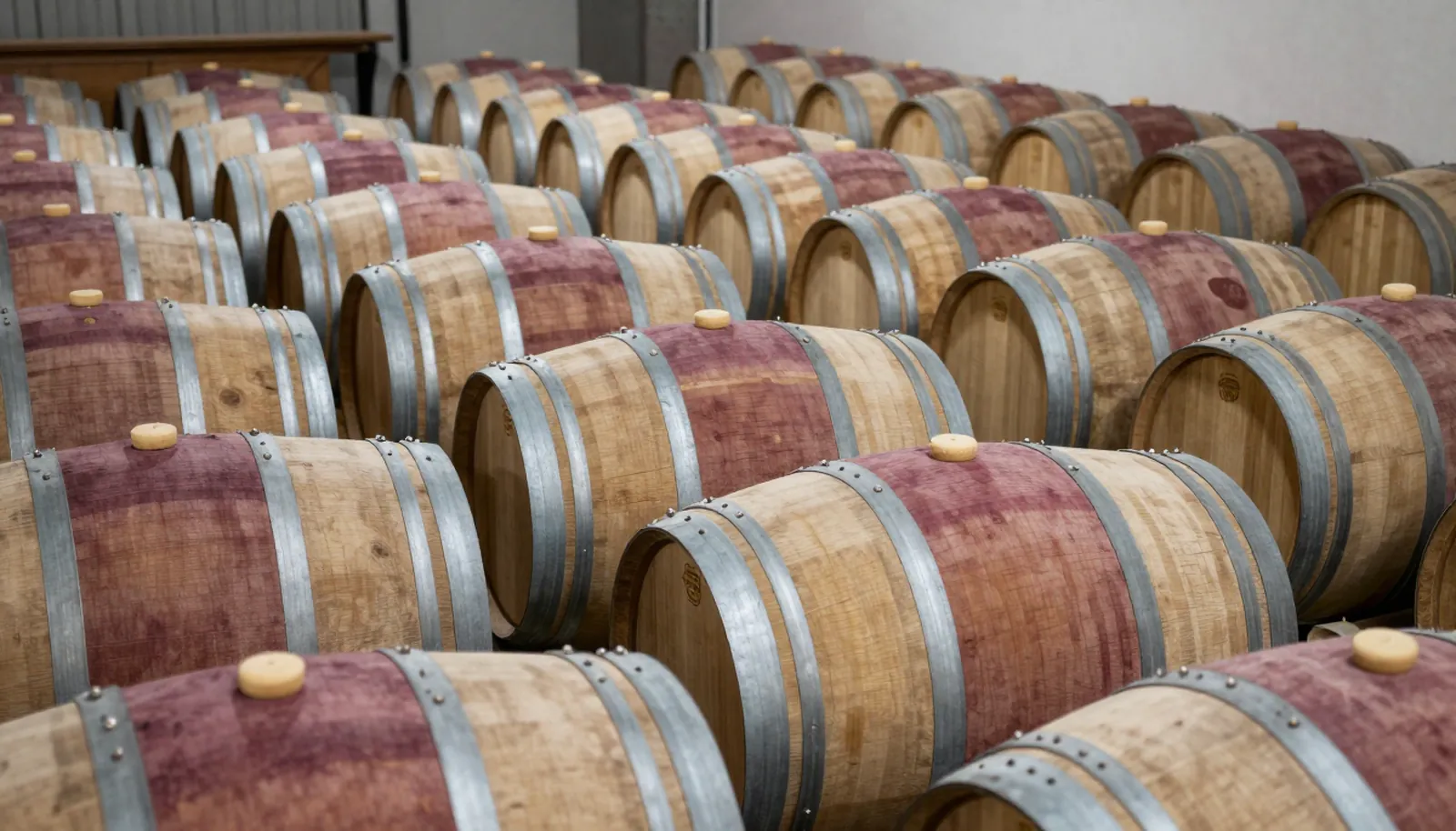 Hầm thùng gỗ sồi ở Bordeaux