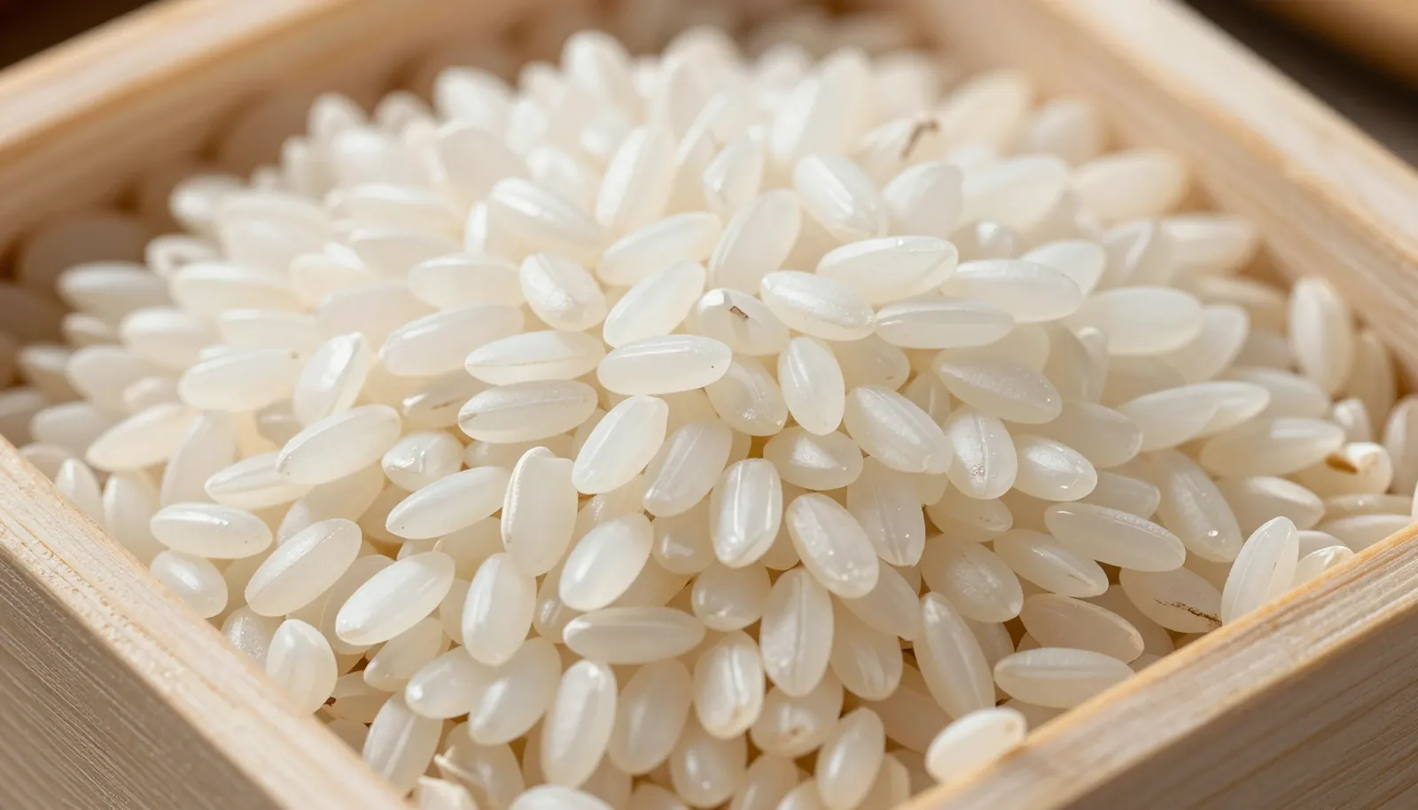 Hạt gạo trắng đã xát dùng nấu sake